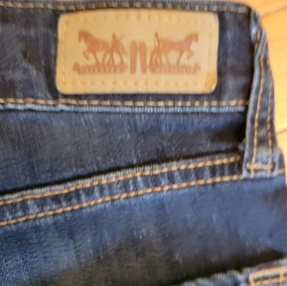 Levi's Mid Rise Skinny Denim Jeans Size 28 x 32 - Picture 5 of 5
